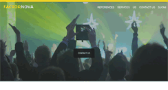 Desktop Screenshot of factornova.fi